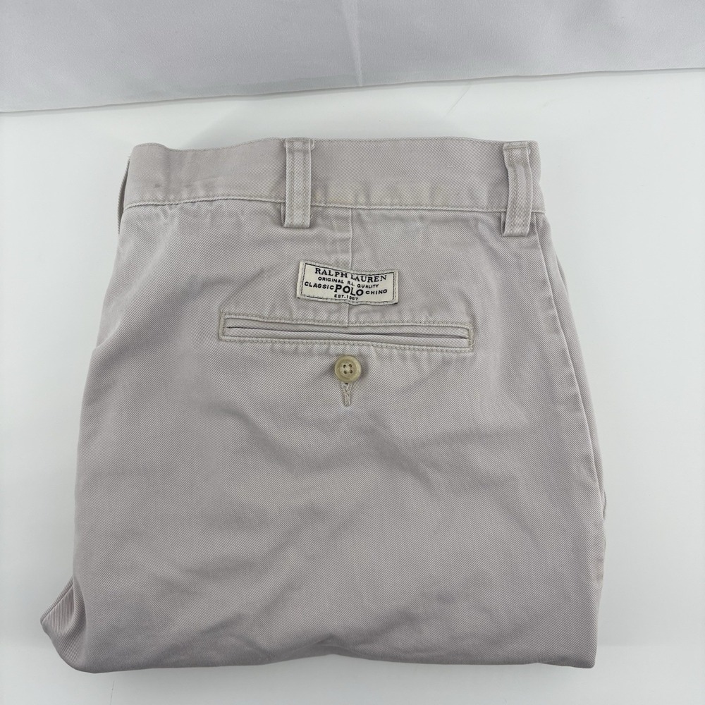 Polo Ralph Lauren Prospect Short Mens 325 Khaki Chino Cotton Classic Preppy YKK